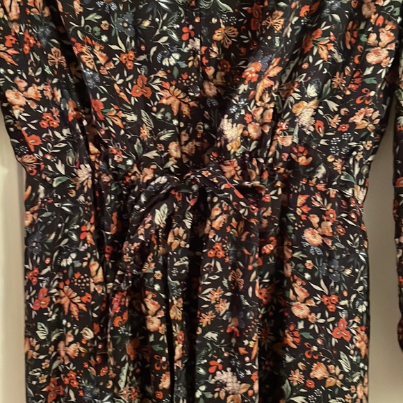 Exquisite Sezane Clemence bottom down midi dress-NWT- size 4 - Picture 4 of 10